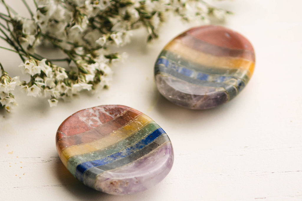 Natural Stunning Quartz Rainbow 7 Chakra Crystal Necklace – BB's Treasure  Emporium