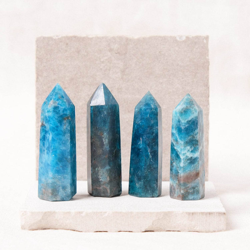 Apatite Crystal Point - AAA Premium Quality