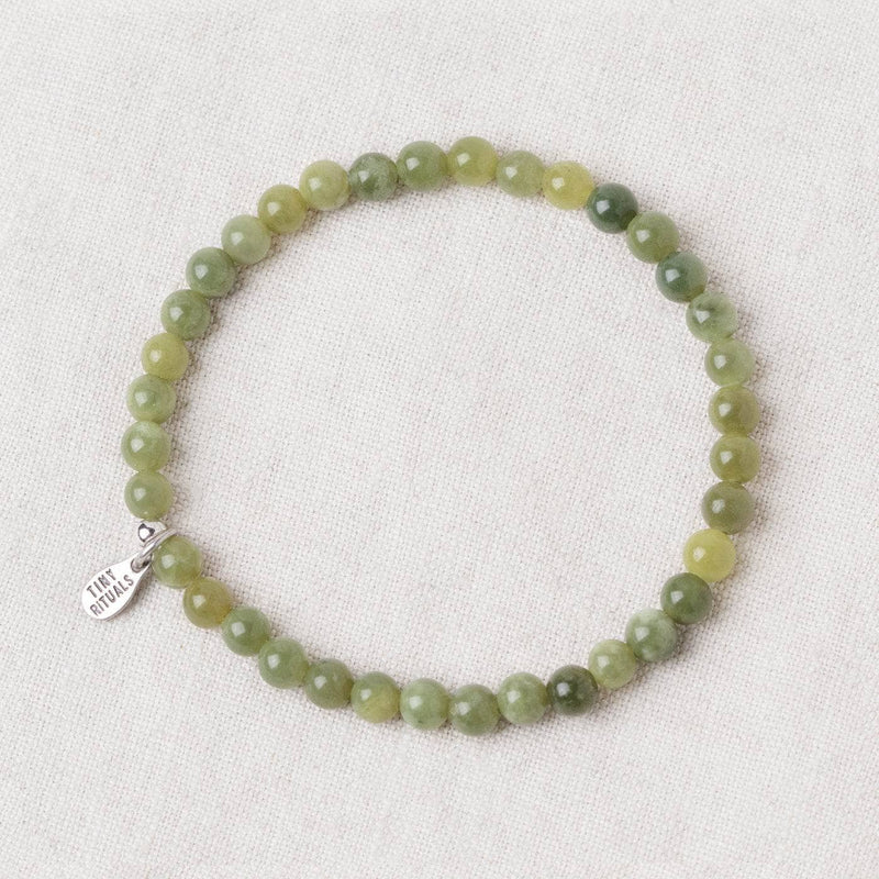 Green Nephrite Jade Energy Bracelet