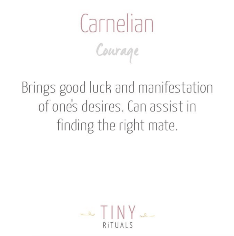 Carnelian Flame Crystal - 1 of a Kind