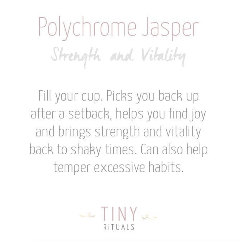 Polychrome (Desert Magic) Jasper Worry Stone