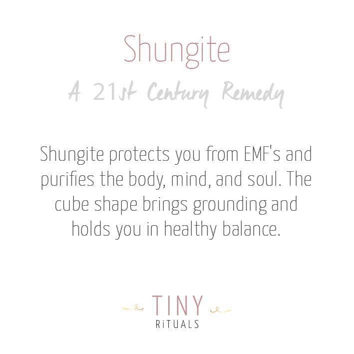 Shungite Flame Freeform Crystal