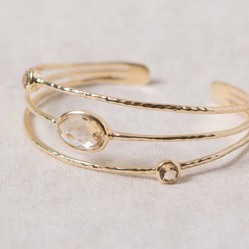 Citrine Gold Bracelet