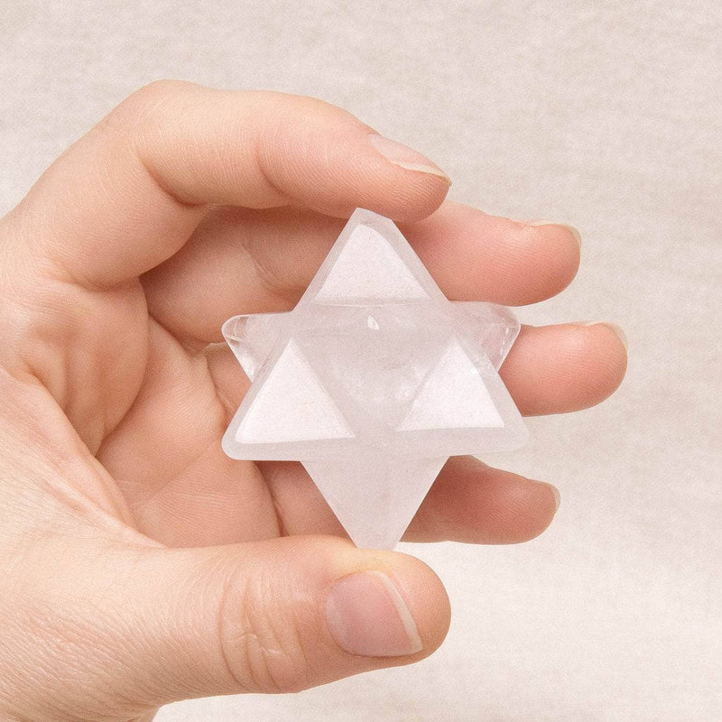 Clear Quartz Merkaba