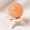 Honey Jade Sphere with Tripod - AAA Premium Quality