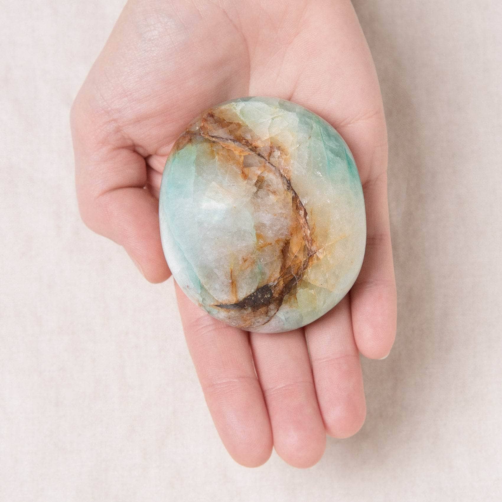 Rare Quantum Quattro Palm Stones