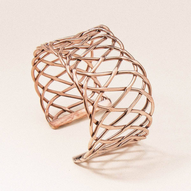Copper Coil Cuff