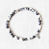 Black/White Zebra Jasper Energy Bracelet