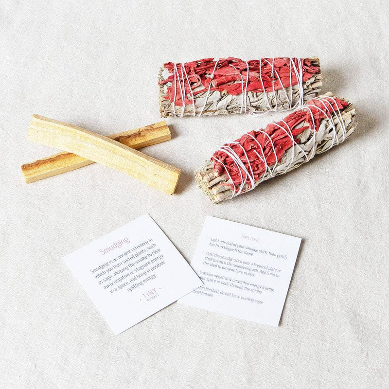 Dragon's Blood/White Sage/Blue Sage swatch