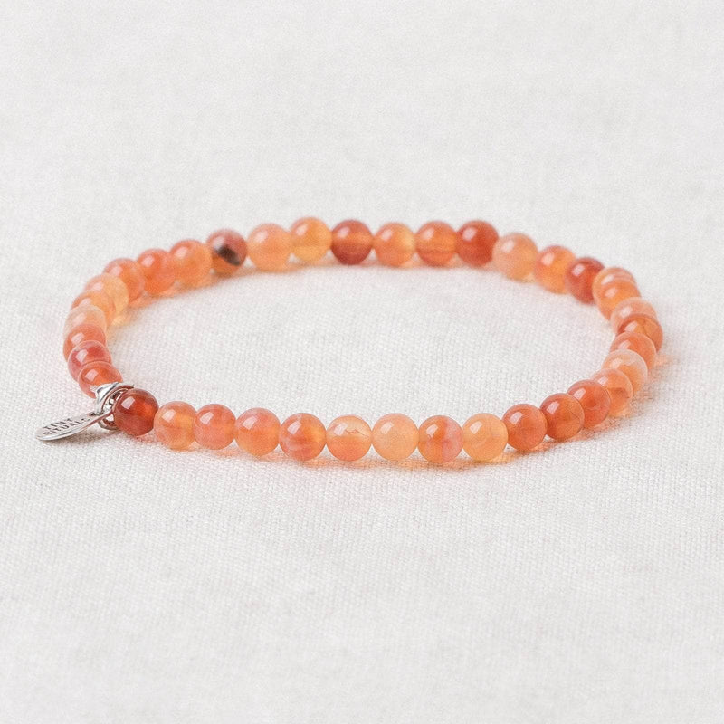 Natural Fire Agate Energy Bracelet