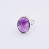 Polished Oval Amethyst Ring - 1 of a Kind
