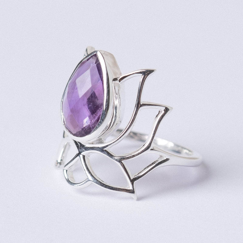 Amethyst/Silver swatch