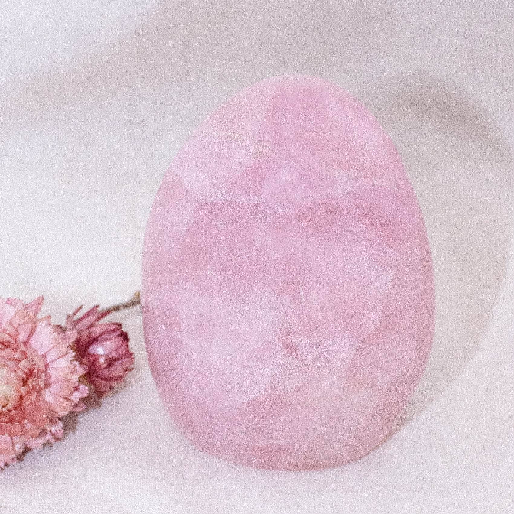 Rose Quartz Freeform – Genuine Heart Healing Stone