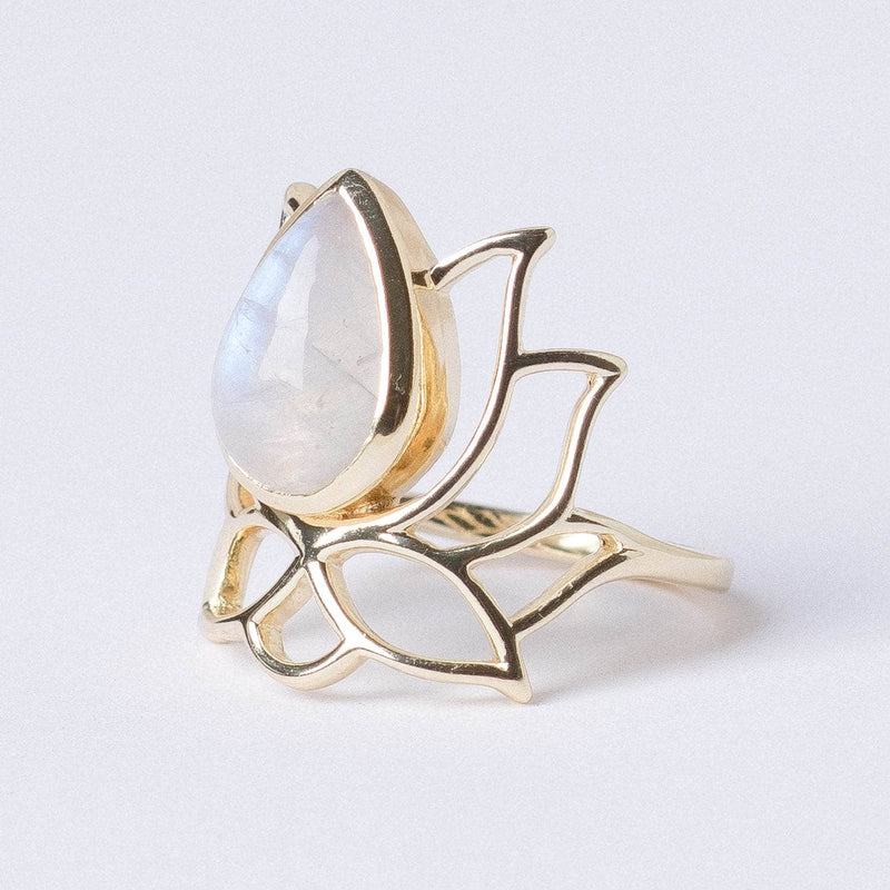 Rainbow Moonstone/Gold swatch