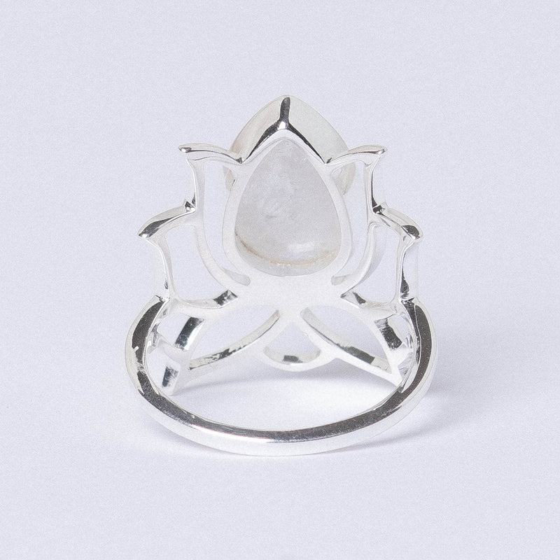 Rainbow Moonstone/Silver swatch