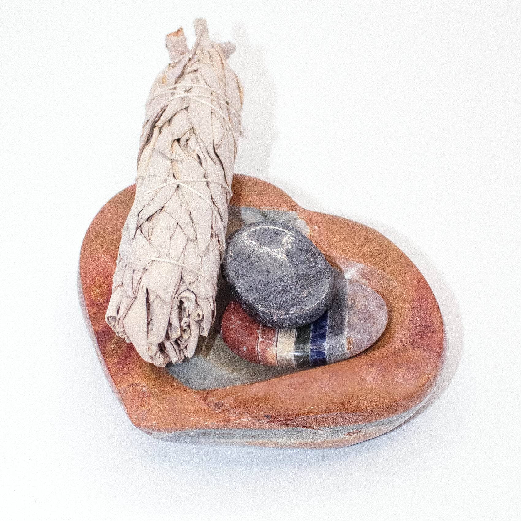 Polychrome Jasper Heart Bowl - 1 of a Kind