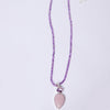 Rare Phosphosiderite/Amethyst Pendant Necklace - 1 of a Kind