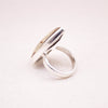 Rare Septarian Rhyolite Adjustable Ring - 1 of a kind