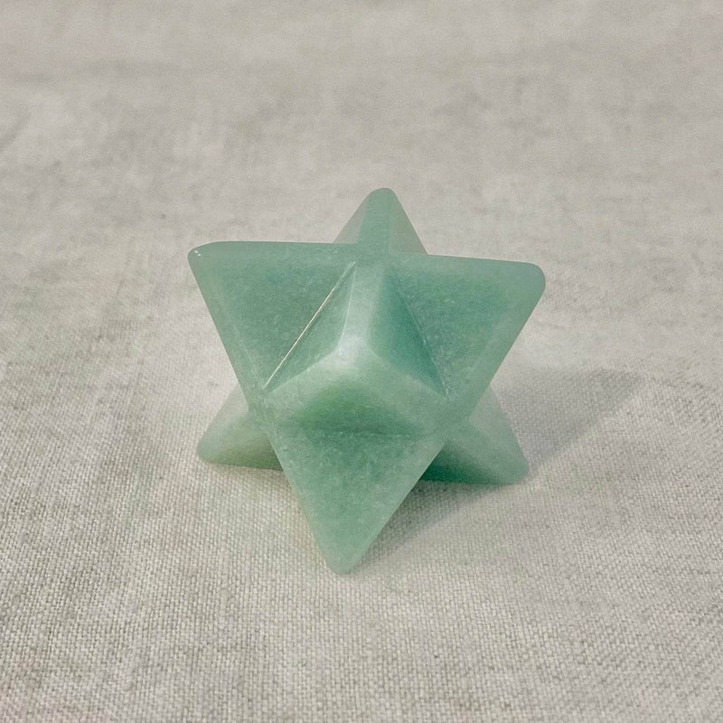 Green Aventurine Merkaba