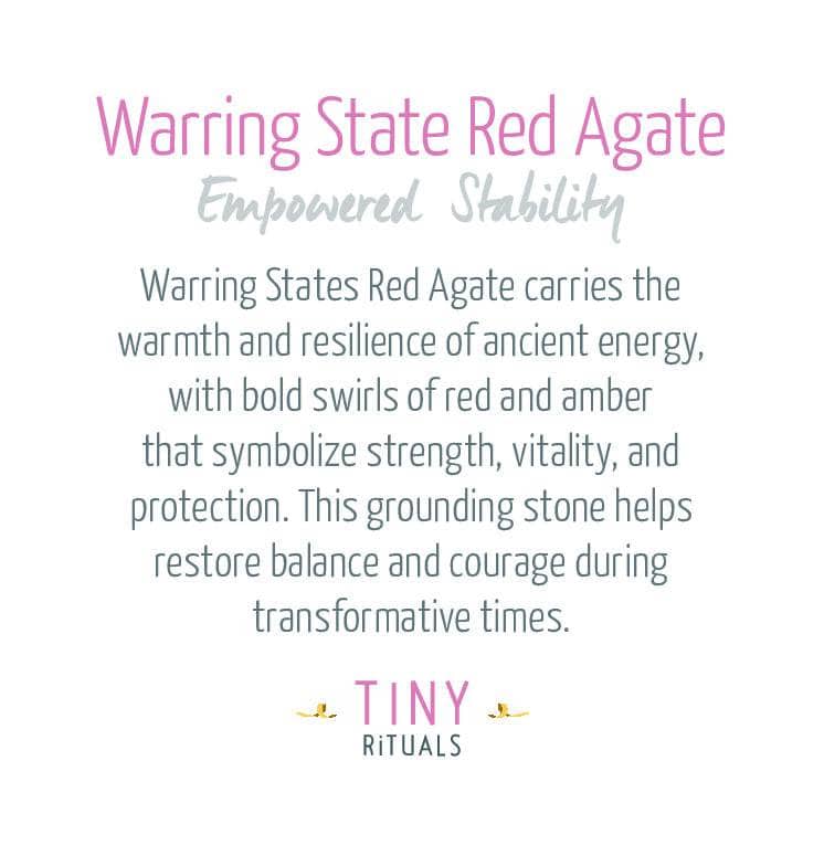 Warring State Red Agate Energy Bracelet