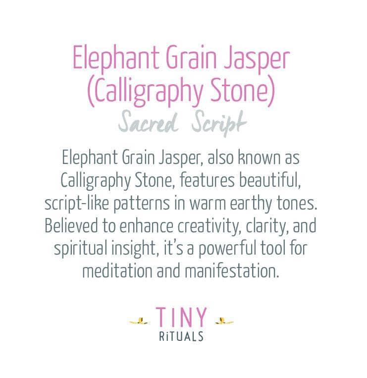 Elephant Jasper Energy Bracelet