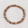 Tibetan Honeycomb Agate Energy Bracelet - 6mm