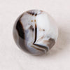 Black Stripe Agate Sphere with Tripod - AAA Premium Quality