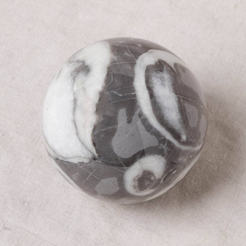 Shell Fossil Sphere with Tripod - AAA Premium Quality