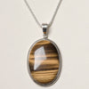 Tiger Eye Pendant Necklace
