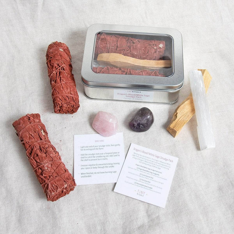 Dragon's Blood/White Sage Smudge Gift Pack