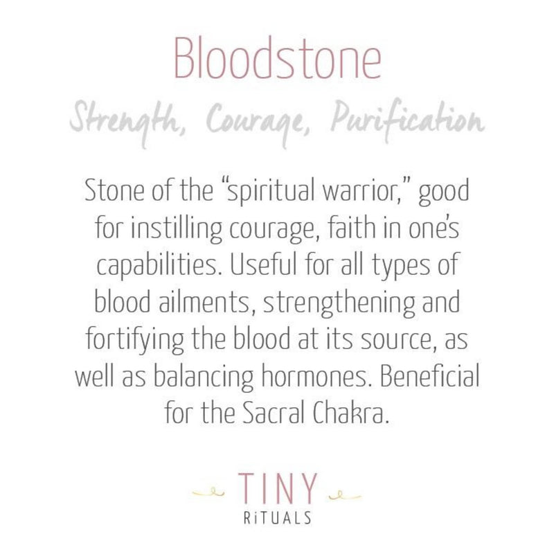 Bloodstone Energy Bracelet