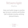 Botswana Agate Energy Bracelet