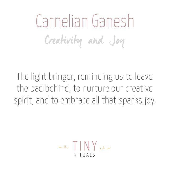 Carnelian Ganesh