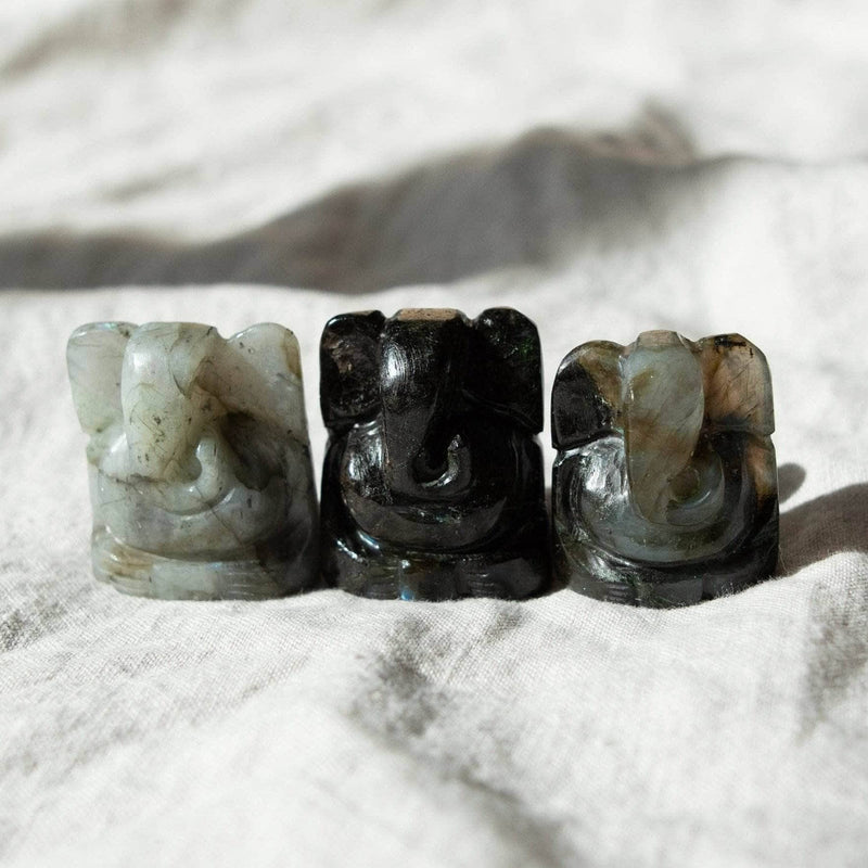 Labradorite Ganesh
