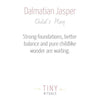 Dalmatian Jasper Worry Stone