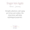 Dragon Vein Agate  Energy Bracelet