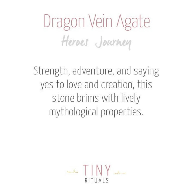 Dragon Vein Agate Energy Bracelet