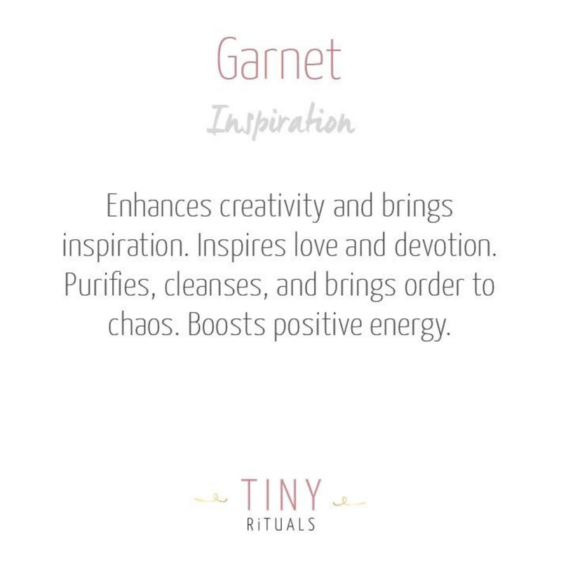 Garnet Energy Bracelet