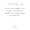 Golden Tiger Eye Energy Bracelet