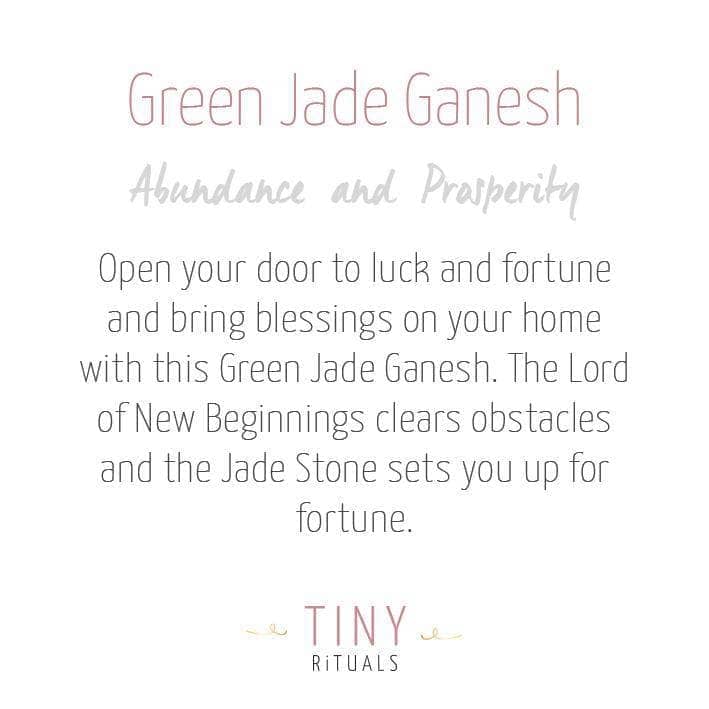 Green Jade Ganesh