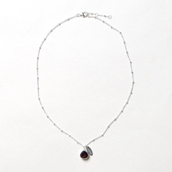 Pure Birthstone Necklace [For January] // Tiny Rituals