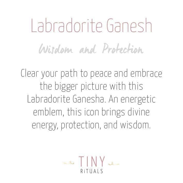 Labradorite Ganesh