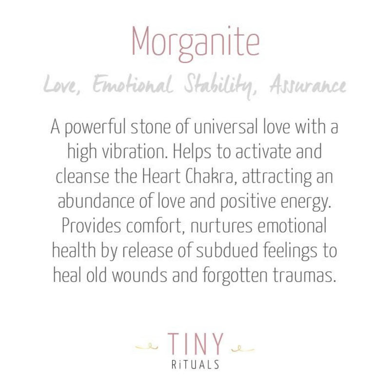 Morganite Energy Bracelet