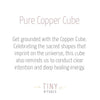 Copper Healing Cube