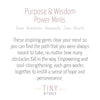 Purpose & Wisdom Pack