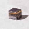 Purple Rainbow Fluorite Cube