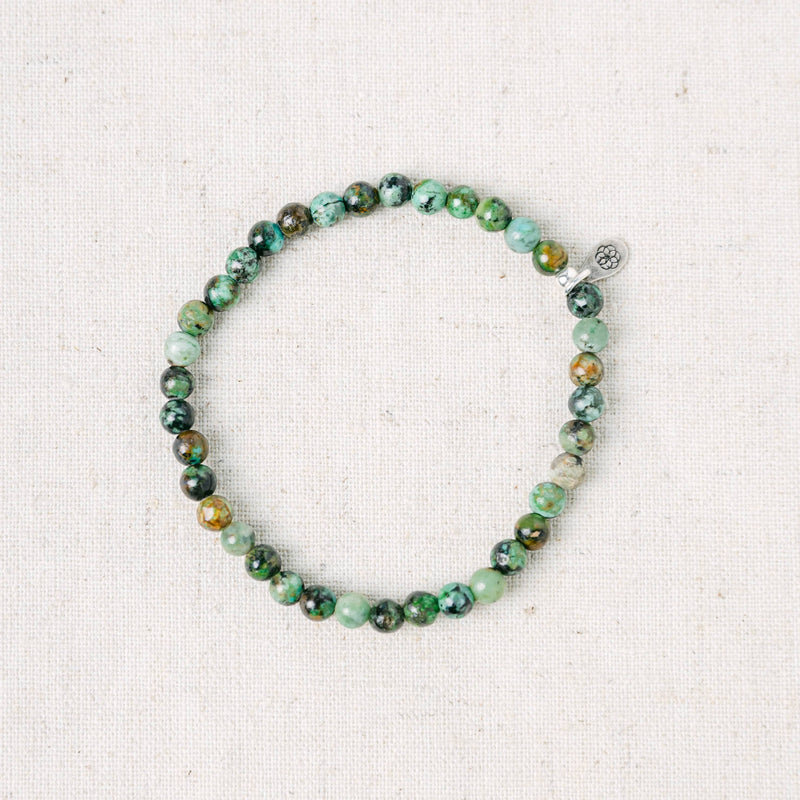 African Turquoise Jasper Energy Bracelet