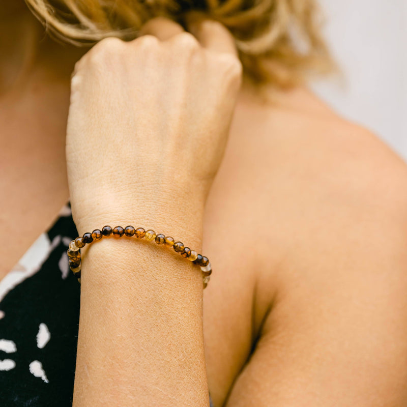 Dragon Vein Agate Energy Bracelet