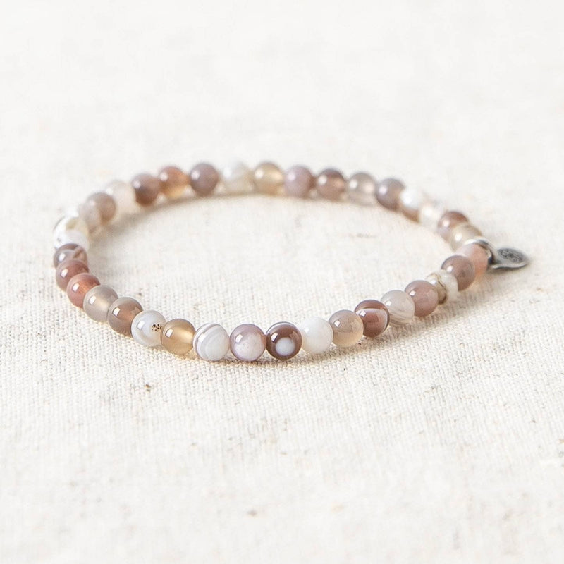 Botswana Agate Energy Bracelet