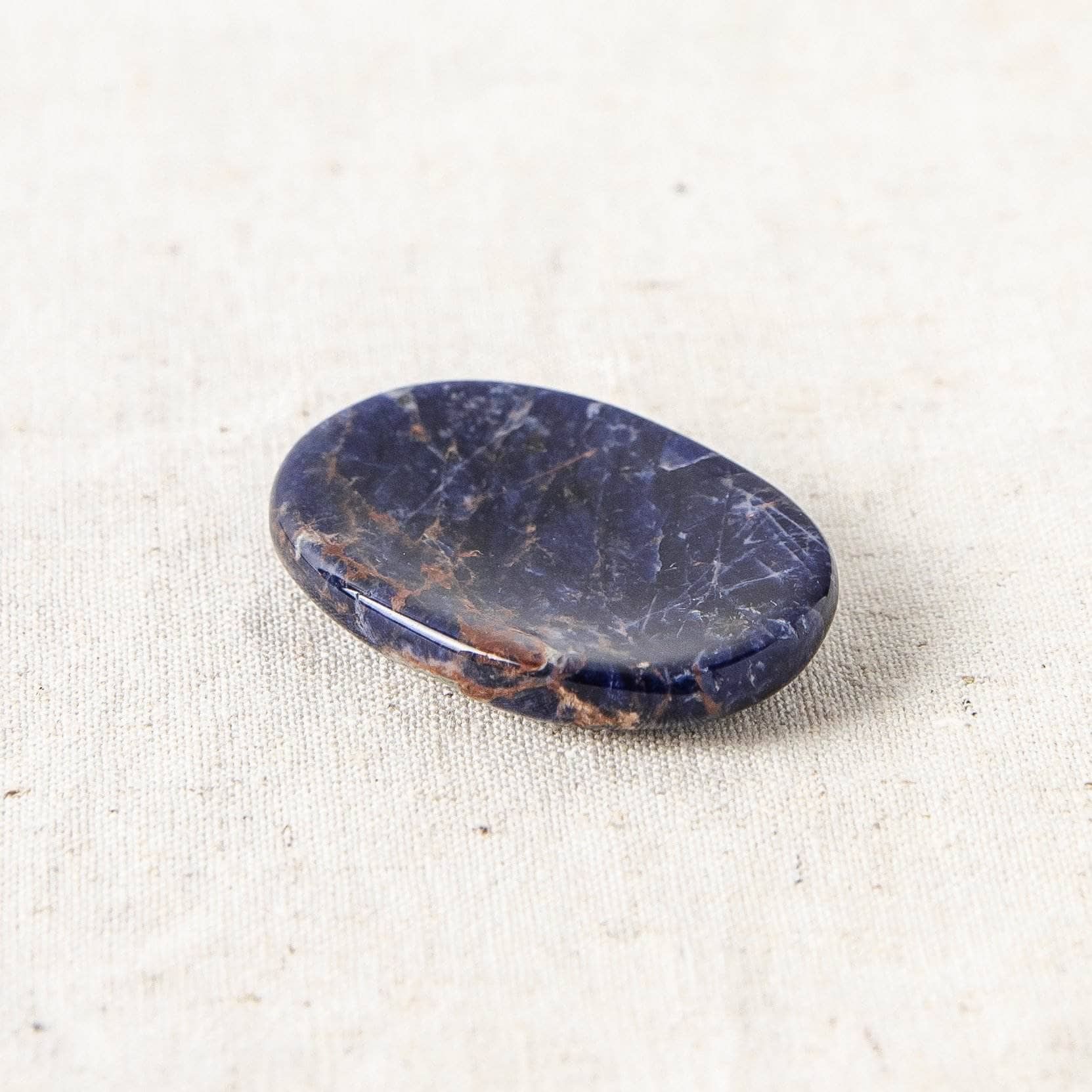 Sodalite Worry Stone